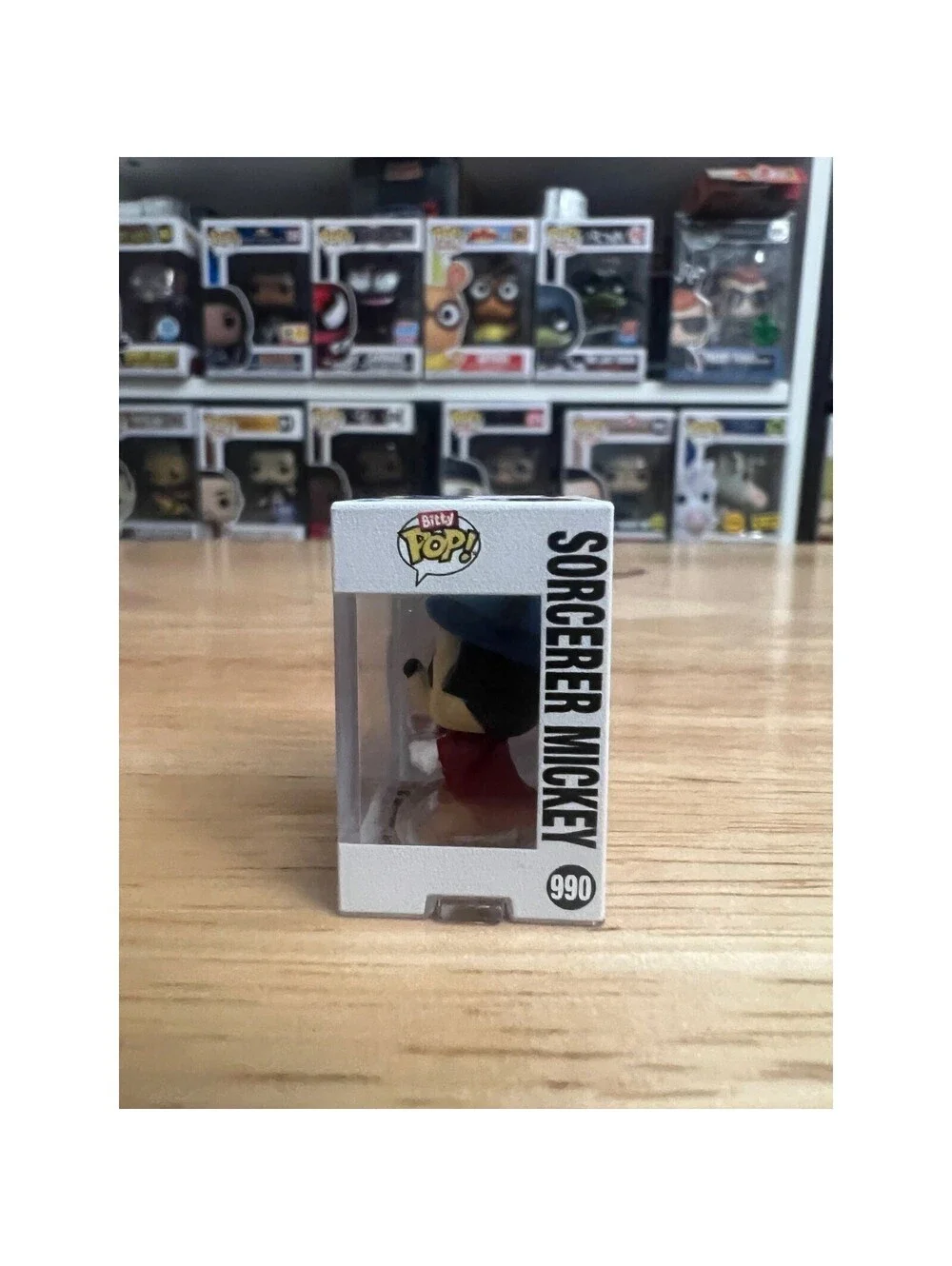 Bitty Sorcerer Mickey Mouse 1-Inch Funko Pop #990 Fantasia Walt Disney Movies